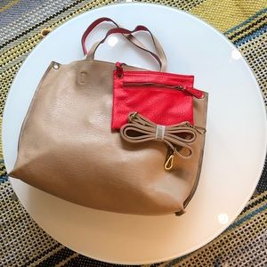 Free People Reversible Vegan “Leather” Tote